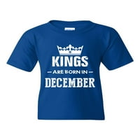 Arti - Тениски на Big Boys и върхове на резервоарите - Крале за подарък за рожден ден се раждат през декември