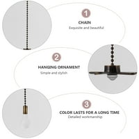 Bestonzon таван на вентилатора верига Издърпване на превключвателя висулка лампа кабел издърпване на веригата удължаване
