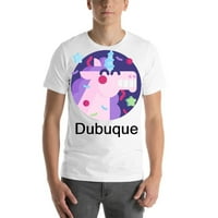 3XL Dubuque Party Unicorn с къс ръкав памучна тениска от неопределени подаръци
