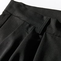Мъжки панталони пролет есен ежедневни тренировки джогинг бягане на моден страничен бутон бродерия твърд цвят панталони за теглене от спокойна форма