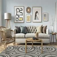Целеви килими от слонова кост от Kavka Designs