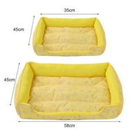 Huanledash Dog Bed Disherable удобно неплъзгащо многофункционално супер мек леден подложка миеща лято сън за готино ледено копринено легло доставка на домашни любимци