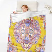 Цветни декоративни хвърляния одеяло с калъфки за домашен диван легло и диван пролетни цветя одеяло най -добрите подаръци хвърля одеяло за съпруги жени