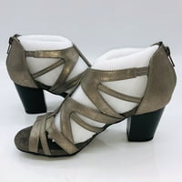 Easy Street Women Amaze Strappy Sandals- Pewter Metallic, размер US 7m