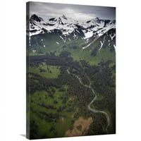 Глобална галерия в. Mount Hendrickson, Национална гора на Тонгас, Yakutat, Alaska Art Print - Matthias Breiter