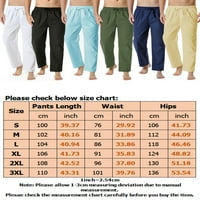 Колиша мъже бельо работни панталони ежедневни еластични панталони джоб