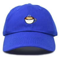 Капучино шапка кафе чаша дамска бейзболна шапка в кралско синьо