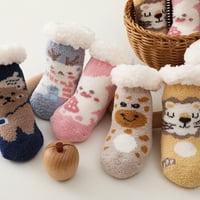Бебешки чорапи Коледни чорапи Малче Момчета момичета деца чорапи мека подметка без плъзгане за малко дете чорапи чорапи принцеса чорапи под етаж