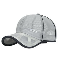 Unise Classic с нископрофилен мрежест бейзболна шапка мека неограничен регулируем размер татко шапка аксесоари за пътуване