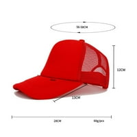 Xinqinghao спокойна регулируема капачка модерна щракане бейзболна капачка монтирана капачки червено