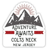 Colts Neck New Jersey сувенир винил стикер стикер приключение очаква дизайн