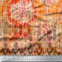 Soimoi памучен Poplin Fabric Tie & Dye панел от печата тъкан двор широк двор