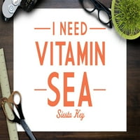 Siesta Key, Флорида, имам нужда от витаминско море, каза просто