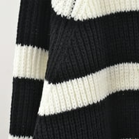 Odeerbi Жени костенурка пуловер с дълъг ръкав с дълги ръкави с дълъг ръкав