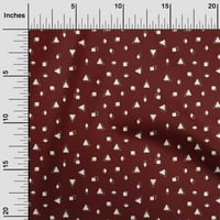 Oneoone Polyester Lycra Fabric Square