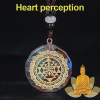 Виадха йога медитация Чакра Енергийни кристални камъни Висулка Подарък за колие