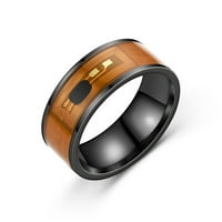 Loopsun пръстени nfc мобилен телефон умен пръстен от неръждаема стомана пръстен безжична радиочестотна комуникация Водоустойчивост Бижута годишнина подаръци за рожден ден за жени момичета съпруга