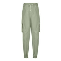 Cllios Мъжки товарни панталони големи и високи работни панталони на открито тактически панталони Класически работни дрехи Панталони Мулти джобове