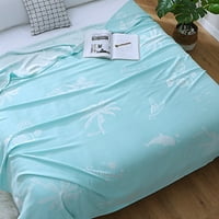 Ледени одеяла на TEPSMF за горещи спящи и нощни потни, ледено одеяло за цял сезон, ултра-готино леко одеяло, ледени одеяла поглъщат телесна топлина, за да запазят топло на топло