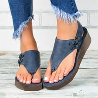 Сандали за жени момичета ретро бохемски ремъци сандали римски плажни обувки лято ежедневни отворени пръски с плоски обувки плоски чехли