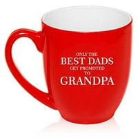 Оз Голяма бистро чаша керамично кафе чаено стъкло чаша най -добрите татковци получават промоция в дядо