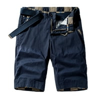 Jsaierl мъжки товарни къси панталони спокойни годни мулти джобове къси панталони на открито бойни къси панталони Lounge Camping Cargo Shorts