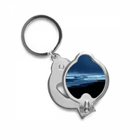 Ocean Sky Water Beach Science Nature Picture Finger Nail Clippers Scissor Cutter от неръждаема стомана
