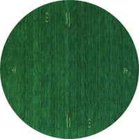 Ahgly Company на закрито кръг абстрактно тюркоазено синьо килими, 6 'кръг