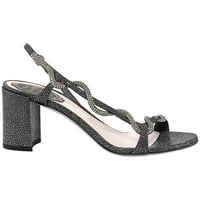 Rene Caovilla Ladies Margot Antracite Jewel Sandals, размер на марката