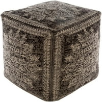Surya Lendon Традиционен куб Pouf LDPF001-181818