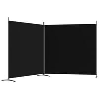 Tomshoo 2-Panel Room Divider Black 137 x70.9 плат