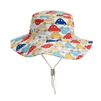 Сладък отпечатан басейн бебешка шапка Деца Рибар шапка слънцезащитен крем шапки