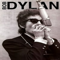 Боб Дилън - Ламиниран плакат на Harmonica